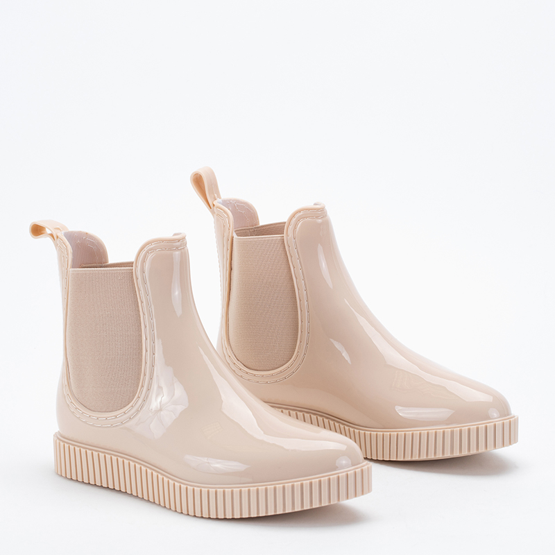Pantofi scurți pentru femei bej bej Lamilu – Încălțăminte royal-fashion imagine noua 2022