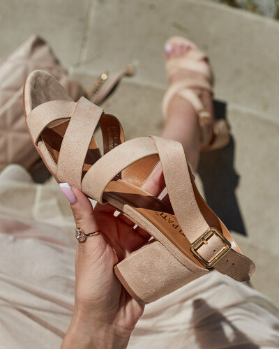 Royalfashion Sandale Bavvo Stiletto pentru femei