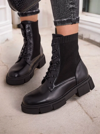 Ghete plate pentru femei, cu tocuri joase, Rowic