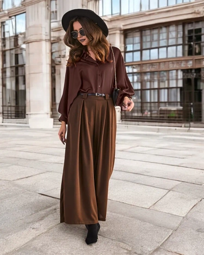 Royalfashion Pantaloni largi pentru femei
