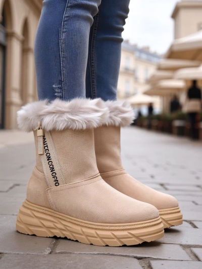 Royalfashion Botine de zăpadă pentru femei Zebio