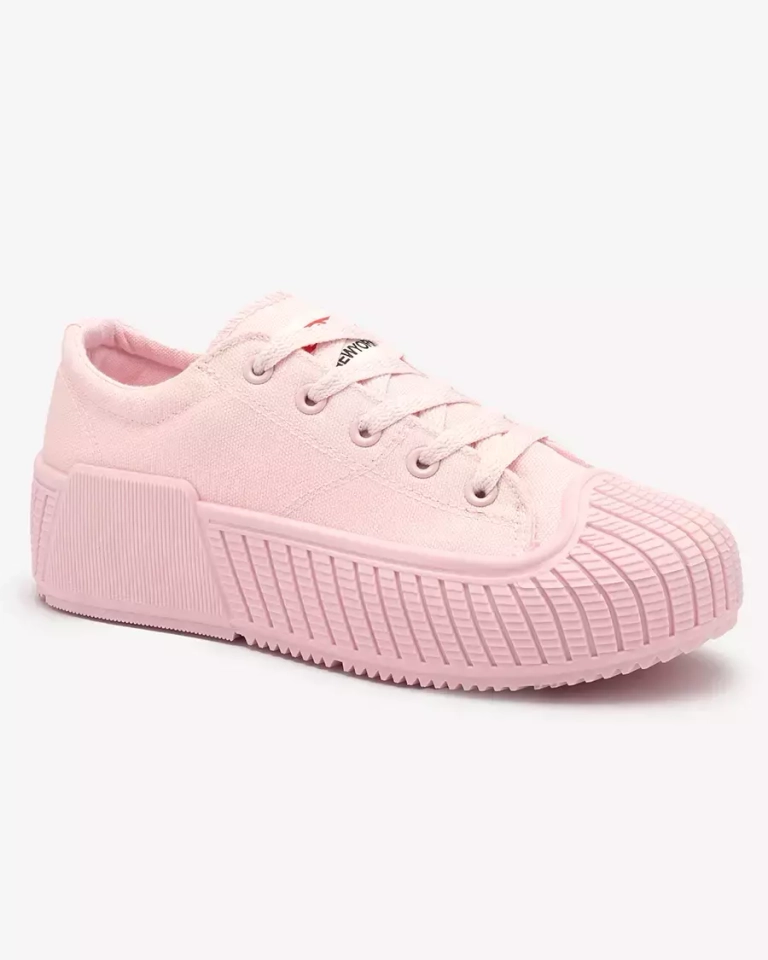 OUTLET Royalfashion Pantofi sport cu platformă Pink Brigera