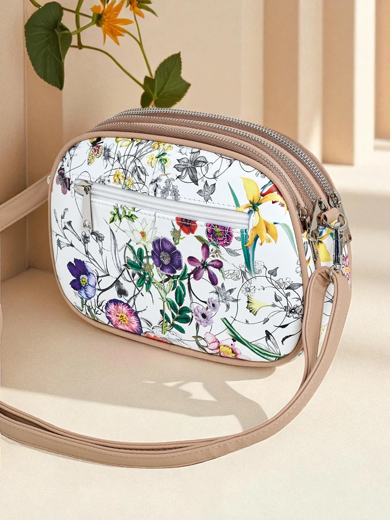 Royalfashion Geantă mică de damă din piele ecologică Floriana