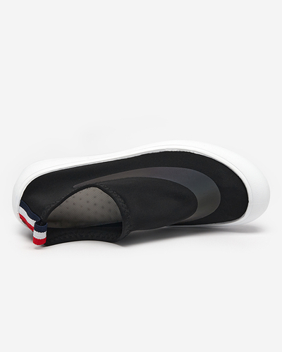 OUTLET Tenisi slip-on dama negri Lerick - Incaltaminte
