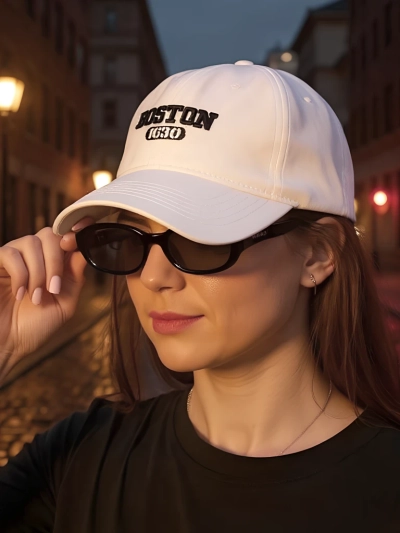Royalfashion Șapcă unisex cu cozoroc Boston Vibe