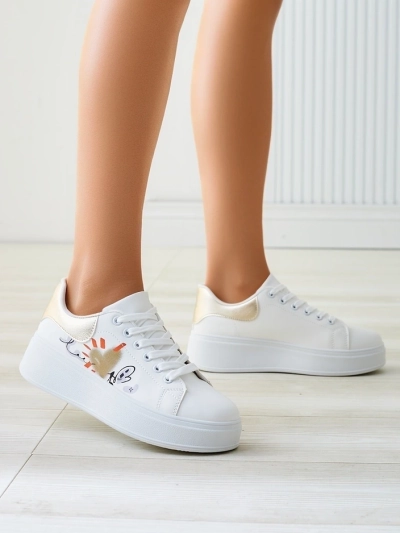 Adidași cu platformă pentru femei Royalfashion cu print Alcape