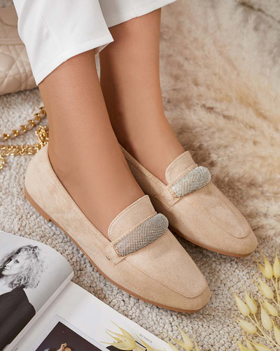 Royalfashion Mocasini de damă eko suede Rellpes