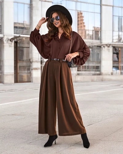 Royalfashion Pantaloni largi pentru femei