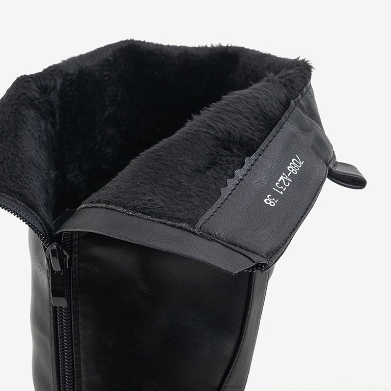 Cizme negre înaintea genunchiului Dea Dia - Încălțăminte