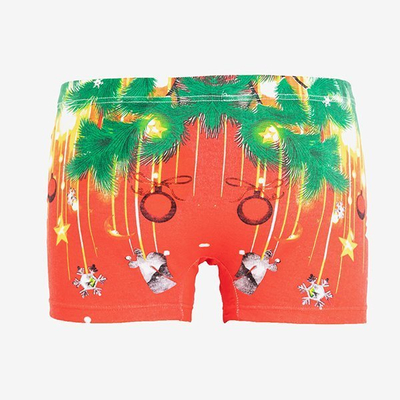Pantaloni scurți pentru bărbați de Crăciun - Lenjerie de corp