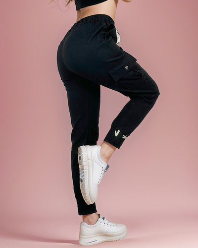 Royalfashion Pantaloni de luptă din țesătură pentru femei