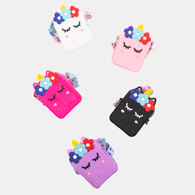 Geantă de mână roz unicorn - Genti de mână