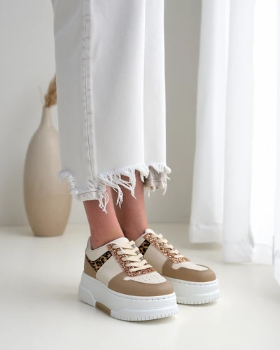 Sneakers pentru femei Royalfashion cu sclipici Qisofi