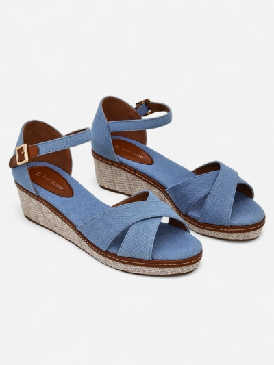 Royalfashion Sandalete dama cu talpă tip pană, fără vârf Terrific