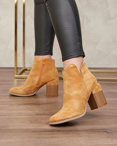 Royalfashion Cizme stiletto Teascir pentru femei Camel