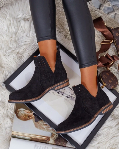 Royalfashion Cizme eko suede Ovilla pentru femei