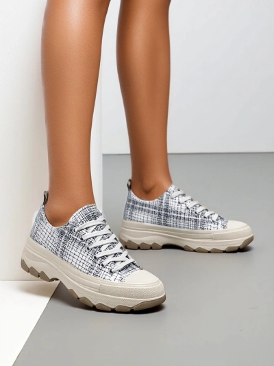Royalfashion Sneakers platform pentru femei Mirrles