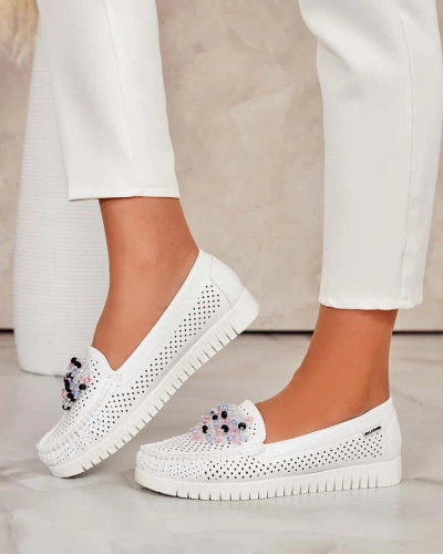 Royalfashion Mocasini de damă din mărgele ajurate Namis