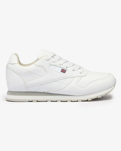 Sneaker Atelier Bianca - Pantofi Clasici Albi de Damă