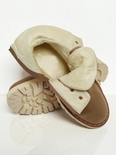 Botine traper de damă cu blană Tessara