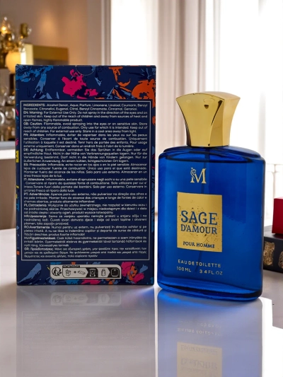 Apa de parfum pentru bărbați Sage D'Amour inspirată