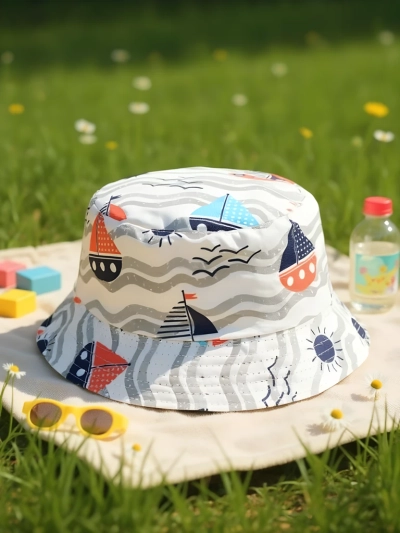 Royalfashion Pălărie tip bucket pentru copii Color Splash Bucket