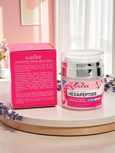 Sadoer Neptunia Hexapeptide Collagen Retinol Lifting Krem do Szyi 50ml