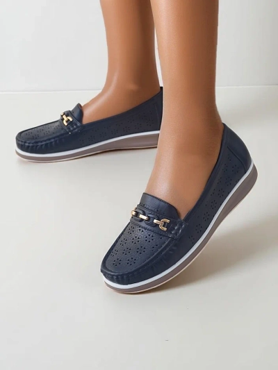 Mocasi perforați Royalfashion pentru femei Cerro