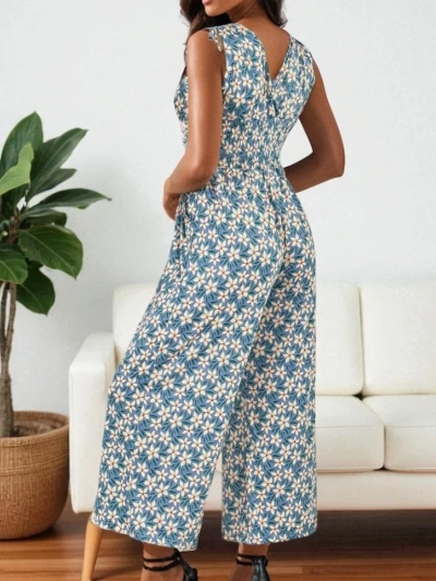 Royalfashion Salopeta lungă cu imprimeu pentru femei