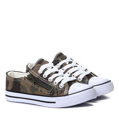 Dziecięce trampki moro zamszowe Merida - Obuwie