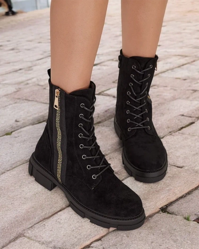 Royalfashion Cizme bagger înalte Uvilla pentru femei