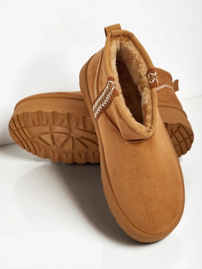 Botine scurte de damă tip snowboots Pravel