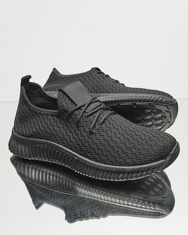 Pantofi sport din material textil pentru femei Negru Vobbu- Footwear