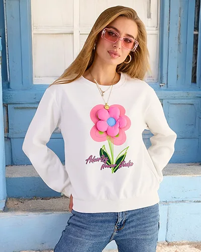 Hanorac subțire cu imprimeu pentru femei Royalfashion