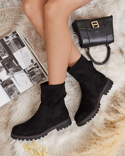 Royalfashion Cizme Gebimma pentru femei din eco-suede