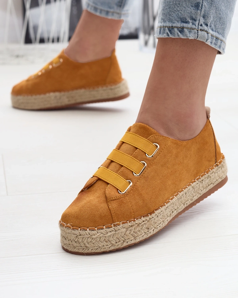 Mustard adidași sport pentru femei Alener - Încălțăminte