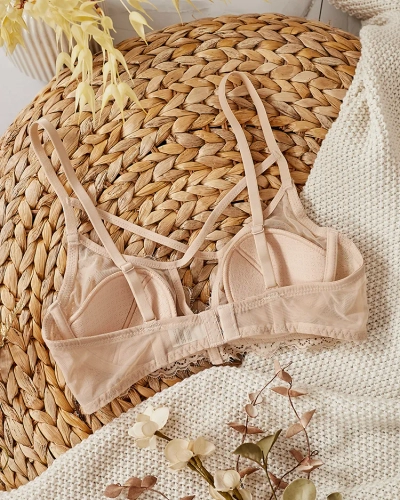 Royalfashion Sutien de damă cu bretele decorative