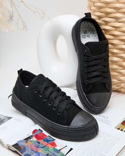 Royalfashion Adidași clasici cu șireturi pentru femei Seleas