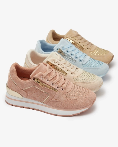 Pantofi sport pentru femei de culoare maro deschis Vlindere - Încălțăminte