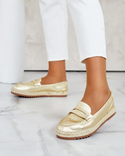 Royalfashion Mocasini de damă din piele întoarsă eko Monum