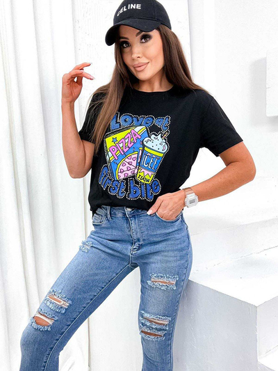 Royalfashion Tricou imprimat pentru femei