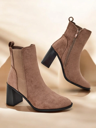 Cizmele până la gleznă pentru femei de la Royalfashion cu toc Enotto