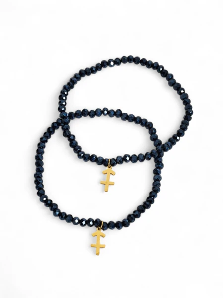 Royalfashion Duje Bransoletki romniaqe e zawieszką kotwicy