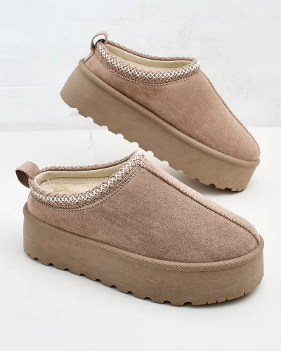 Royalfashion Cizme scurte pentru femei Zommy a'la cizme de zăpadă