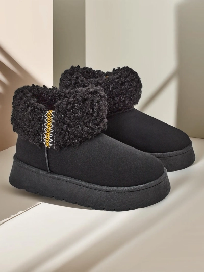 Bocanci de damă cu blană Royalfashion Rovvoy