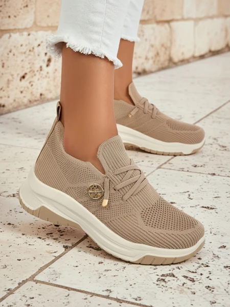 Royalfashion Pantofi sport slip-on pentru femei din material textil Teletta