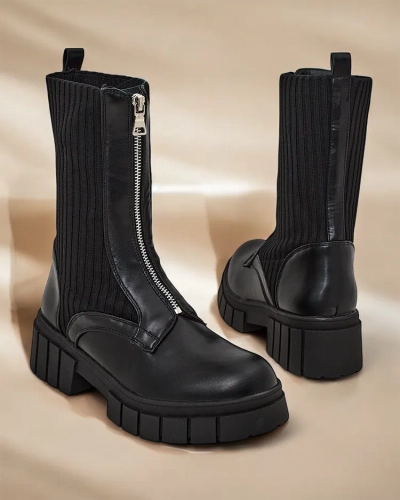 Royalfashion Cizme elegante de glezna pentru femei Tenimo