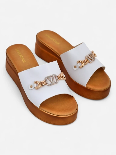 Sandale cu toc wedge pentru femei Royalfashion Dalimma
