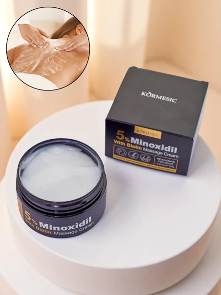 Cremă de masaj pentru scalp Kormesic cu biotină – stimulează creșterea părului