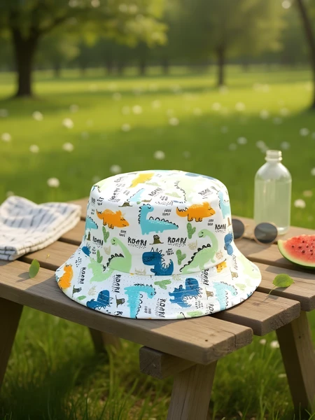 Royalfashion Pălărie tip găleată pentru copii Color Splash Bucket